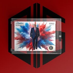 Custom collectors TRUMP trading card